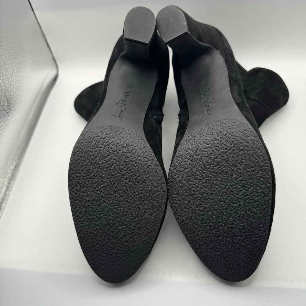 Sam Edelman Ankle Bootie's Womens Sianna Suede ‎ Black Size 10 M